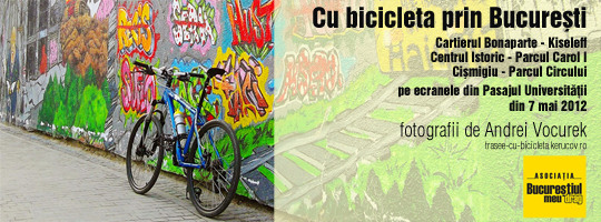 Cu bicicleta prin Bucuresti